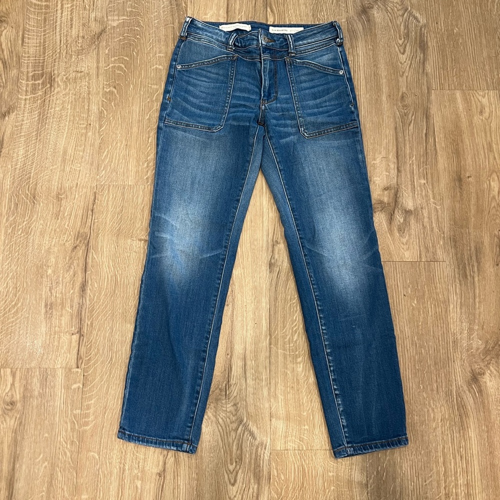 Pilcro and the Letterpress by Anthropologie slim boyfriend jeans size 25